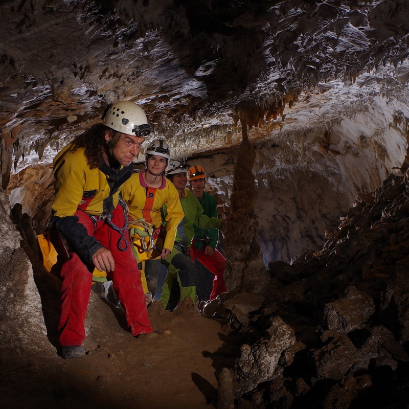 5-day caving course - from 14 years old with the Caving Guides