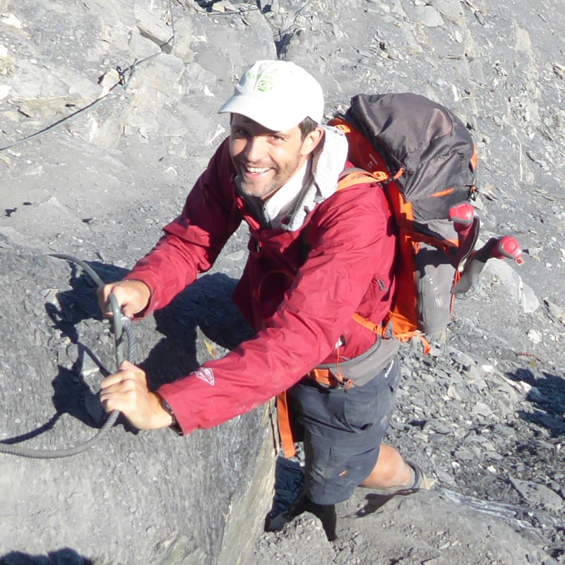 Sur l'arête nord du Buet