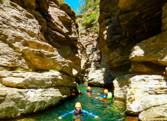 Canyoning with Face Sud - Le Haut Roujanel