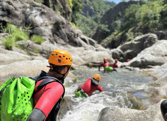 Canyoning adventure Rolling-Stone 1/2 day with Ardèche Outdoor Activités