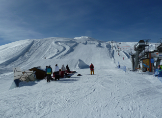 Classe ski alpin aux Sybelles