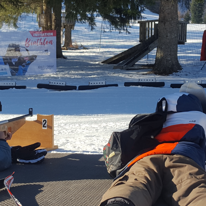 Initiation biathlon et tir carabine laser