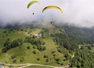 Vol en parapente biplace - Lenvair Parapente