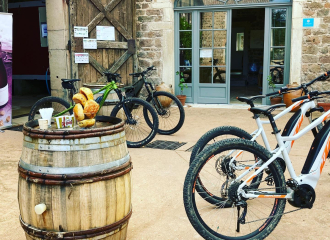 parcours VTT au Château de Poncié