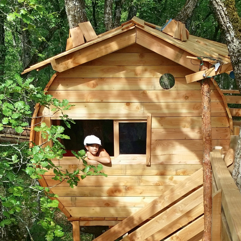 Cabane enfant