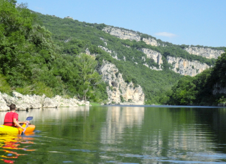 LES GORGES DE L'ARDÈCHE AVEC UNE NUIT EN BIVOUAC... L'AVENTURE !