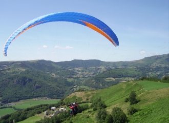 Biplace parapente avec Cantal Air Libre