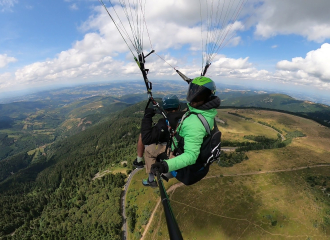 Eclipse parapente