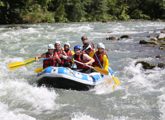 Rafting avec Eaux Zones et VTT