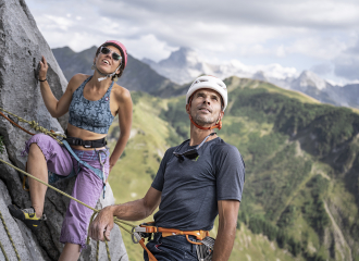 Escalade avec un guide au Grand-Bornand