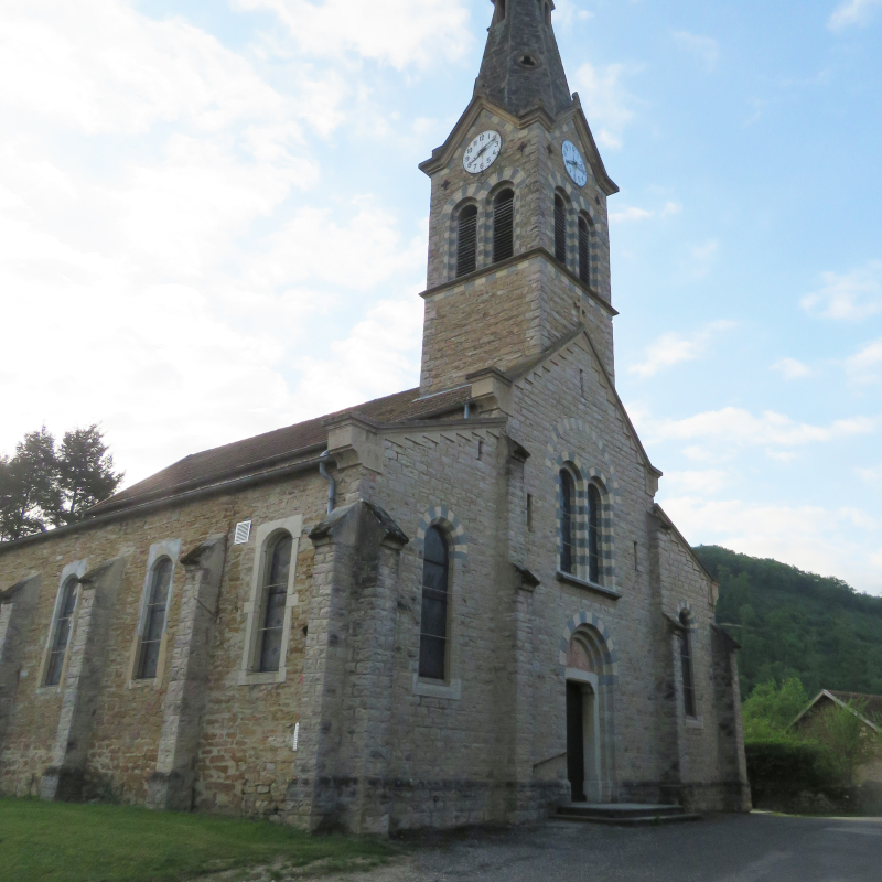 église de Chozeau aux Balcons du Dauphiné