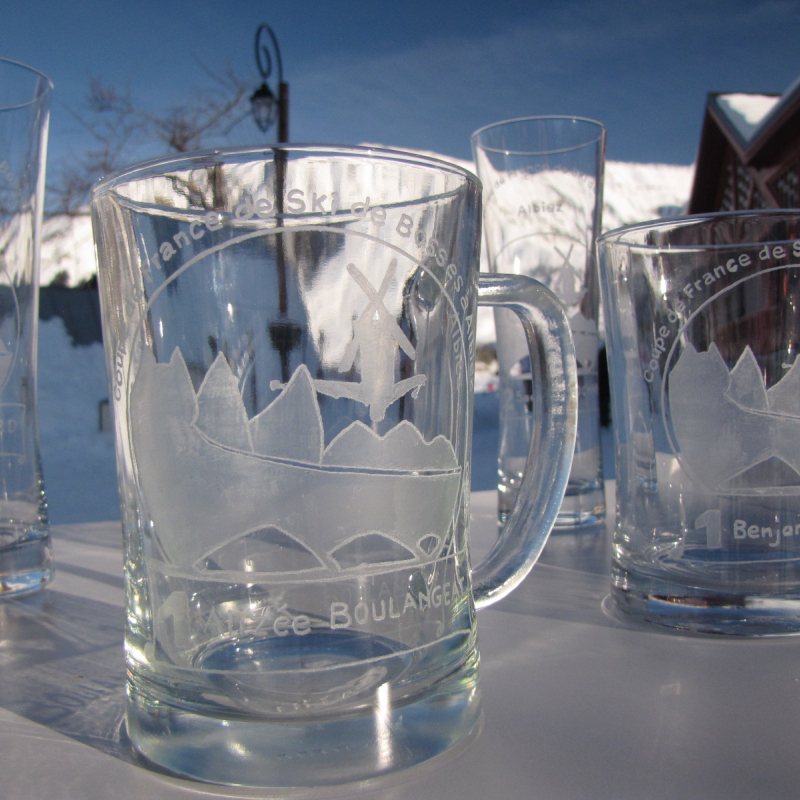 gravure pour la coupe de france de ski de bosses