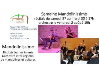 Mandolinissimo Week - Concert by the Korsak-Collet Duo