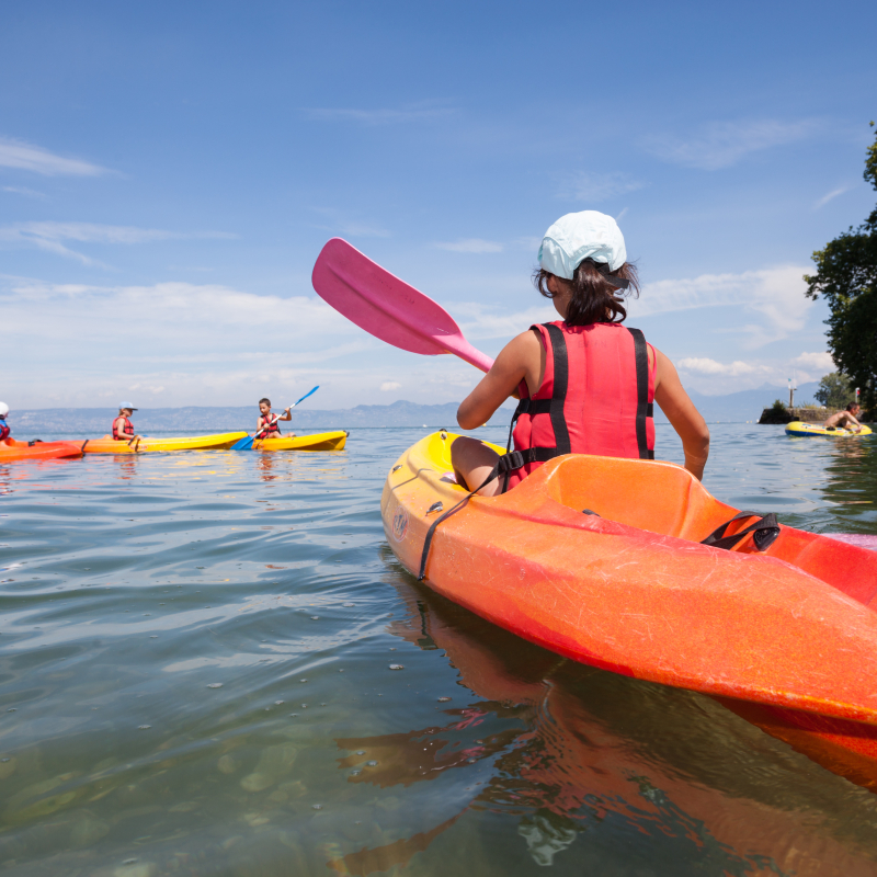 Canoë-kayak à Evian