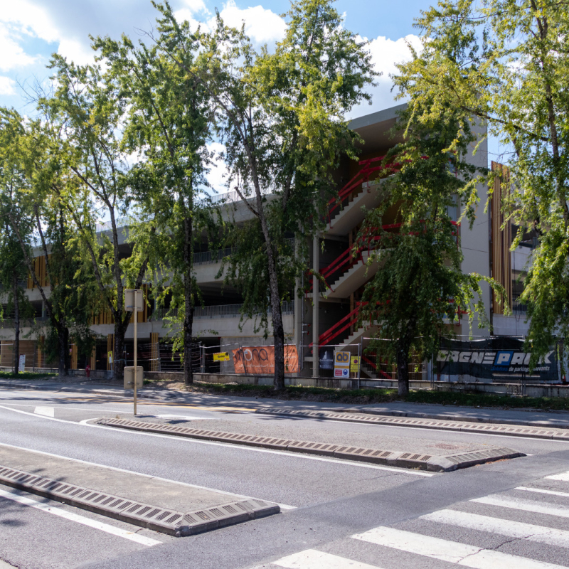 Parking du parc des sports d'Annecy