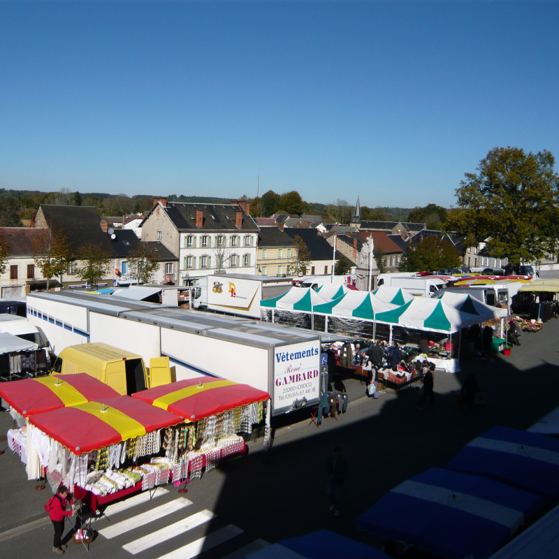 Foire de Giat - vue