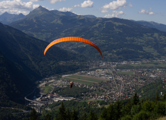 Baptême biplace au Pays du Mont Blanc