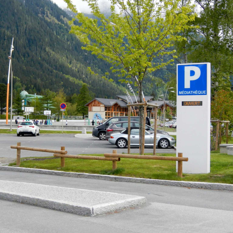 Parking de la Médiathèque