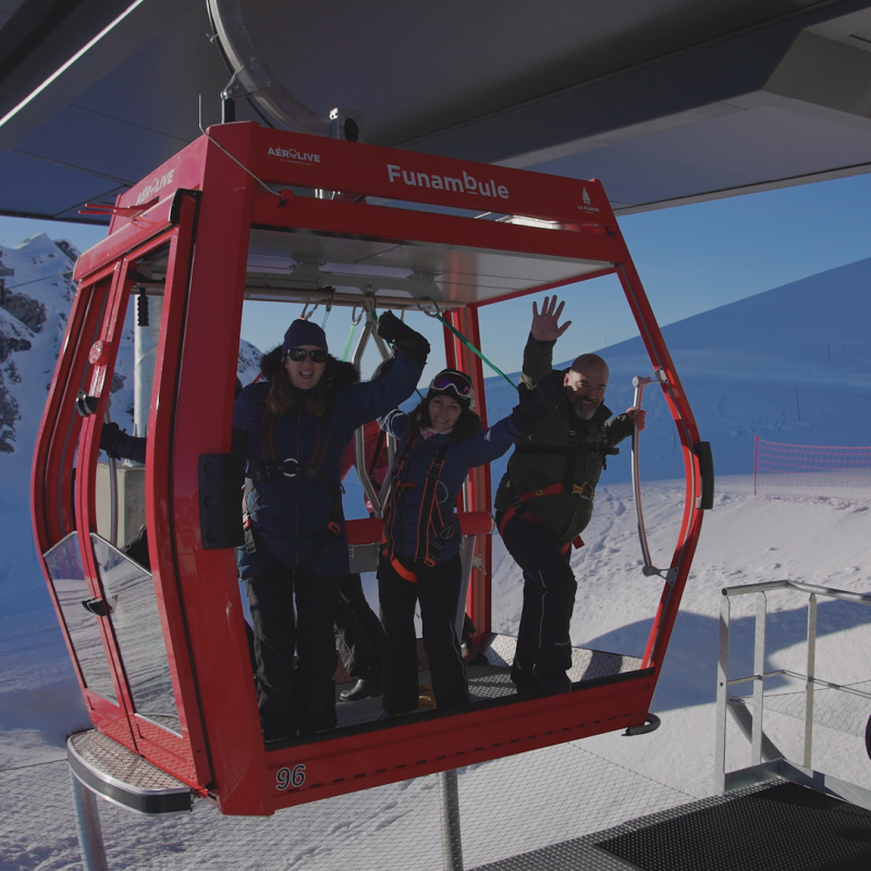 Cabine Funambul de l'Aérolive