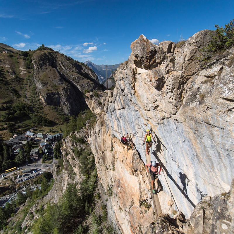 Sites d'escalade et de via ferrata