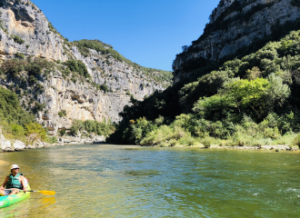 Canoë - Kayak de Vallon à St Martin d'Ardèche - 30 km / 1 jour avec Rivière et Nature