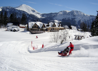 Taxi ski Margériaz