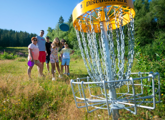 Disc Golf orienteering trail, Prapoutel