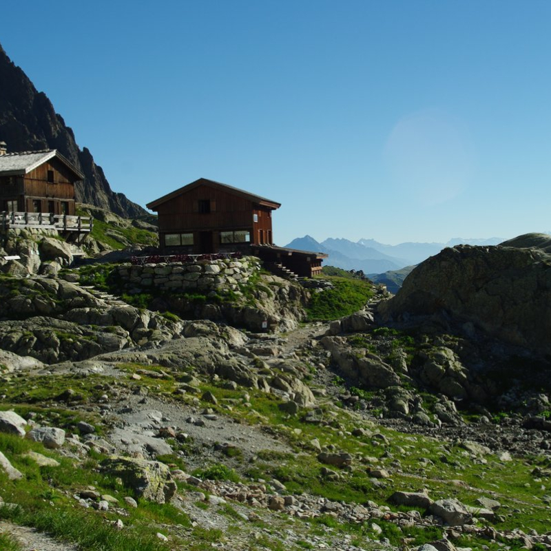 lac blanc refuge