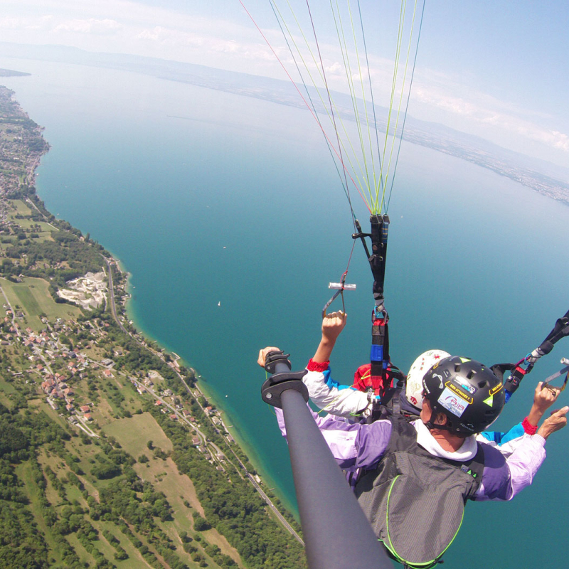 Air Leman paragliding school Thollon