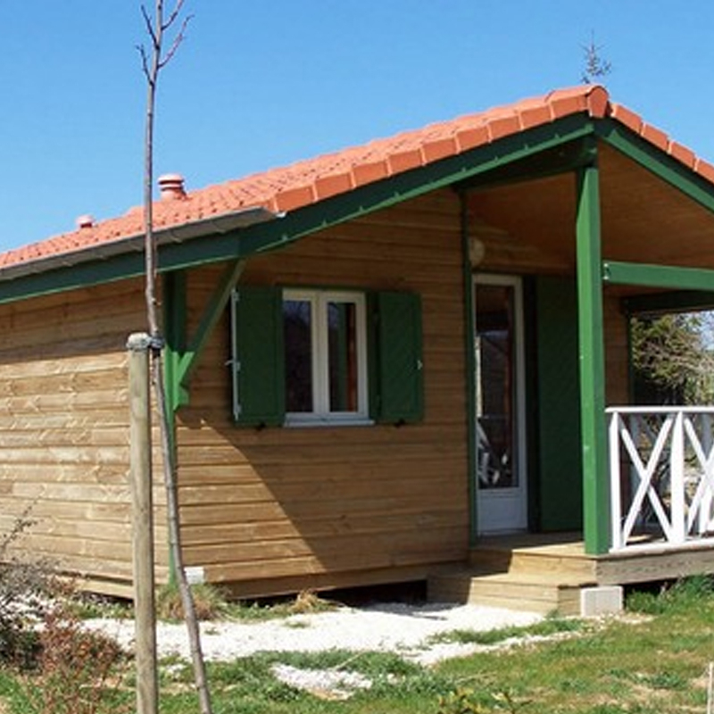 Camping de la Duzonne : Chalet 4/6 personnes