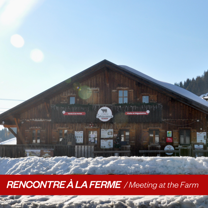 Rencontre à la ferme de Seraussaix