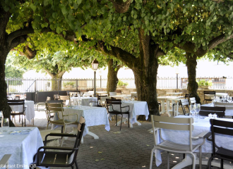 Terrasse du restaurant Emile Job