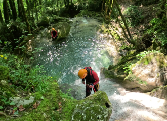 Canyoning à Chaley (Ain Bugey)