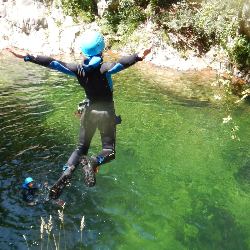 Canyoning avec Adhérence Nature