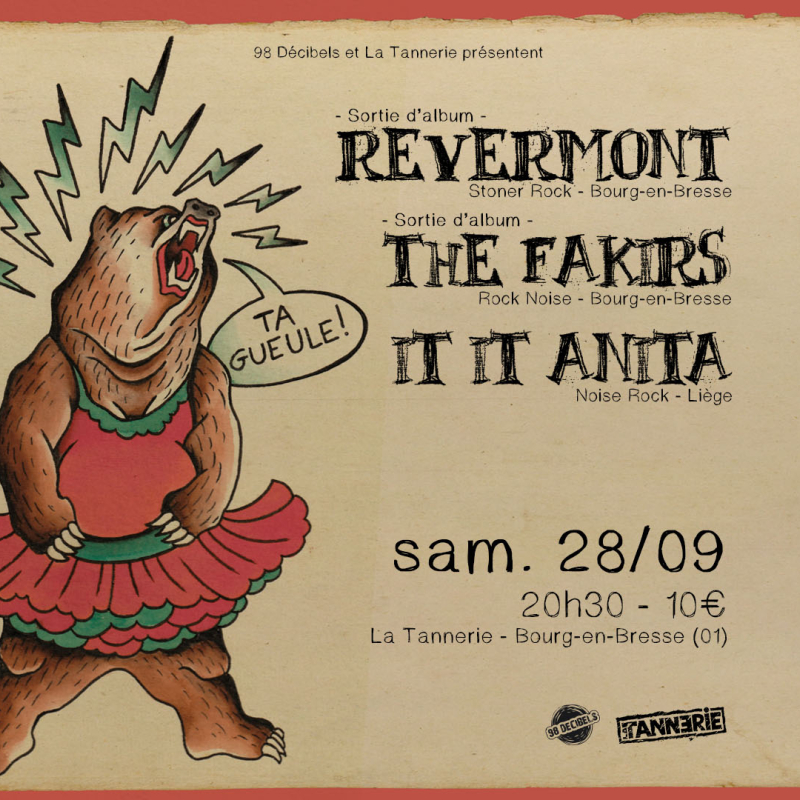 It It Anita + Revermont + The Fakirs