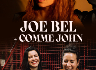 Concert Joe Bel + Comme John à La Puce a l'Oreille