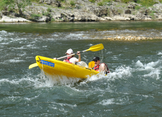 Canoë sur l'Ardèche