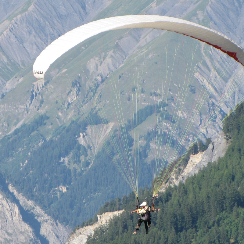 Baptême en parapente