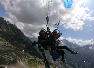 parapente biplace air sports chamonix