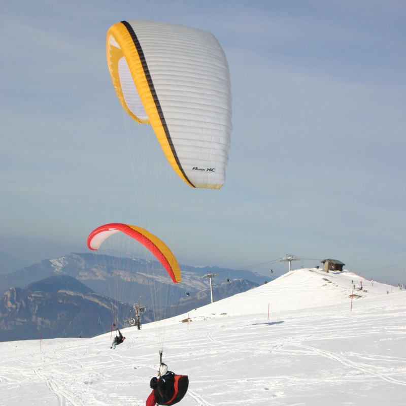 Parapente Pégase et particule