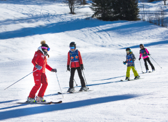 Cours collectifs ski alpin enfants