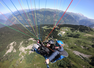 Vol découverte Smiles parapente - Bozel