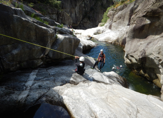 Canyoning - Bureau des Moniteurs d'Ardèche Méridionale