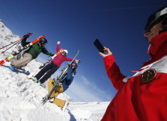 Private ski or snowboard all-day lesson