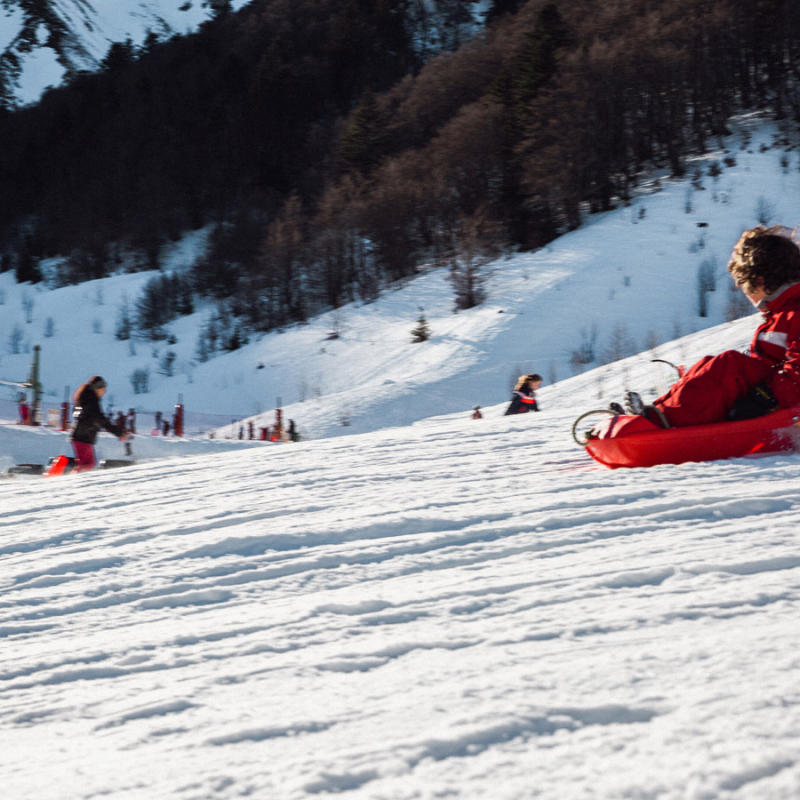 Piste de luge - Sancy Park