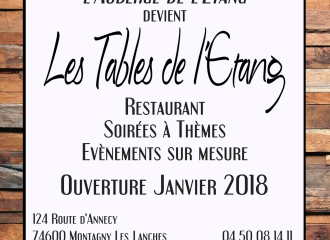 Les Tables de l'Etang