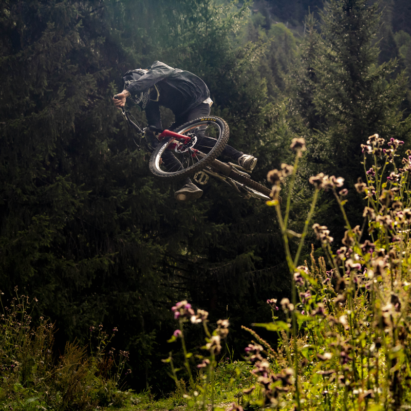 Piste VTT la People du Bike Park de Châtel