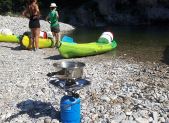 Canoë - Kayak de Vallon à St Martin d'Ardèche - 32 km / 2 jours avec la Petite Mer