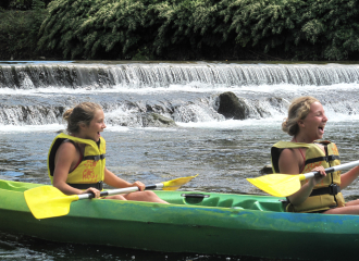 Kayak sur la rivière du Guiers - Scolaires et groupes d'enfants