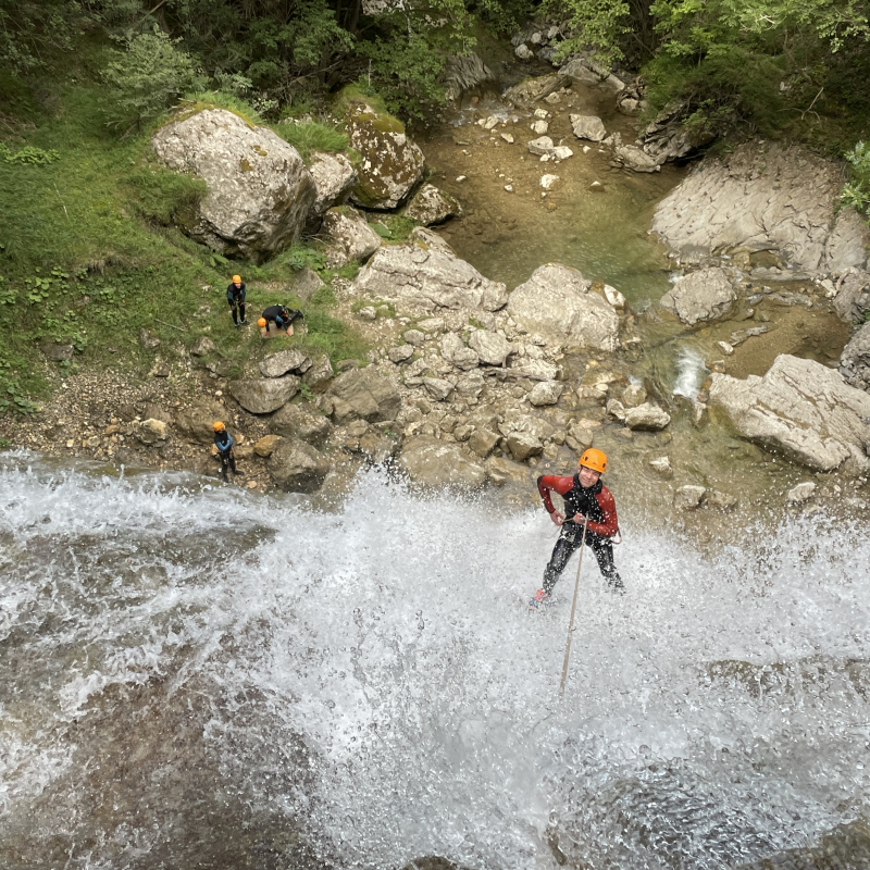 Canyoning avec Ondine